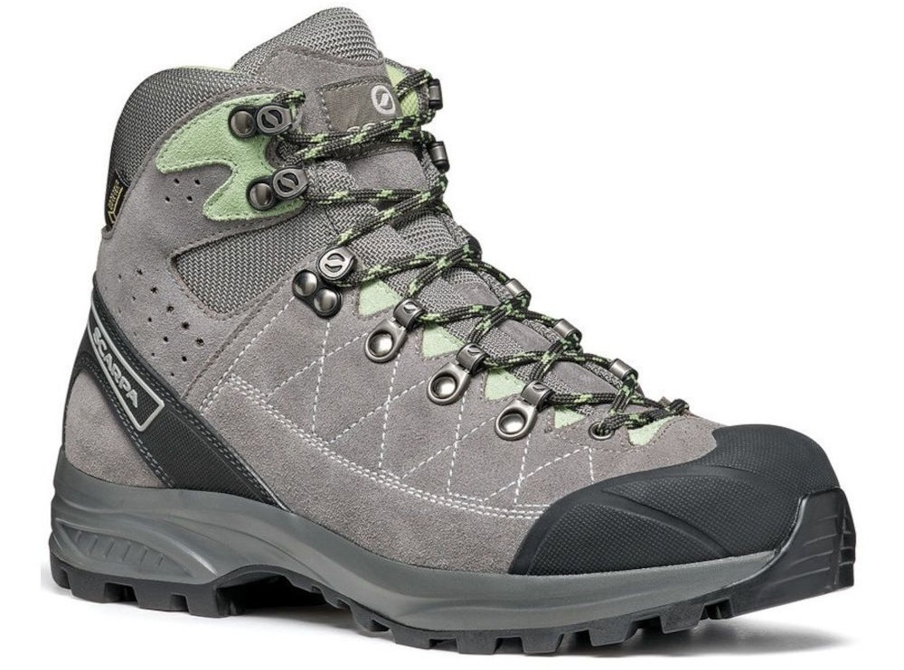Bocanci pentru dame Scarpa Kailash Trek GTX (61056-202), s.39.5 Midgray/Smoke/Pastel Green