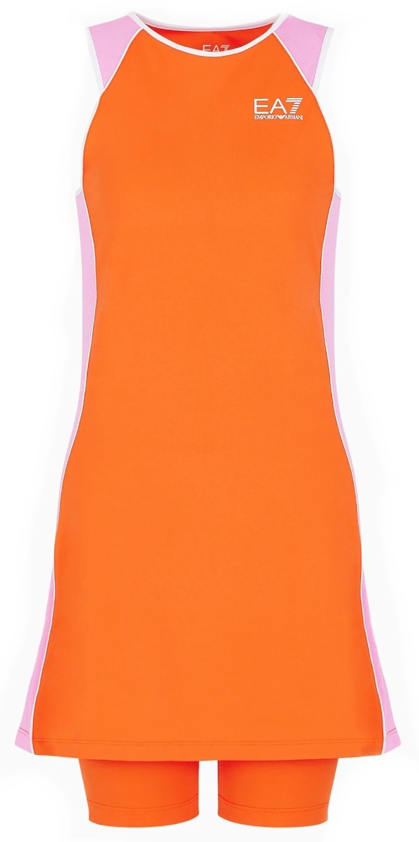 Rochie dame Emporio Armani EA7 Dress Orange, s.M