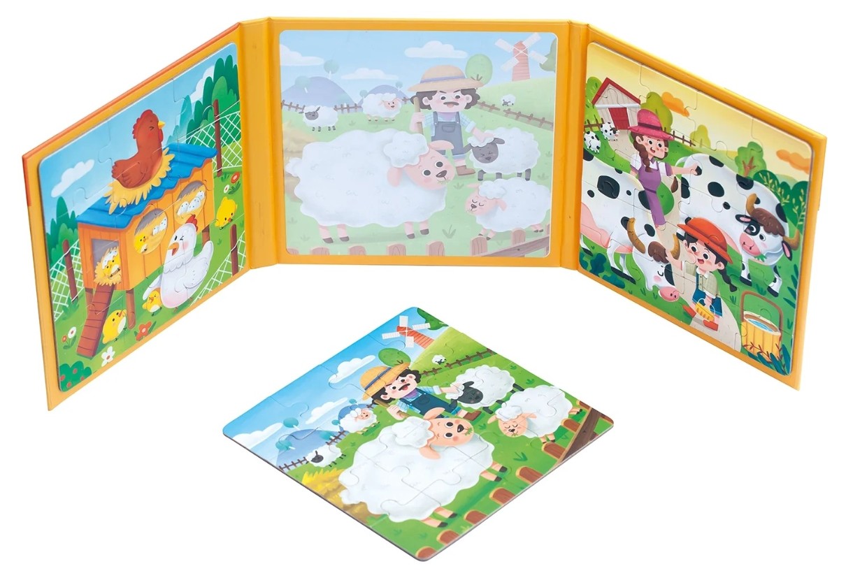 Puzzle Bino 3in1 Farm 88131