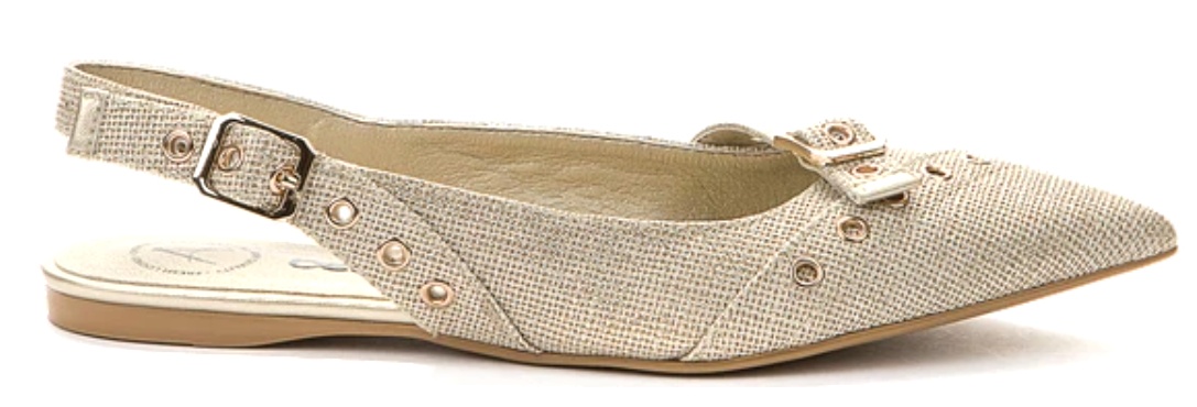 Балетки женские Betsy 947057/01-04 Beige/Gold, s.38