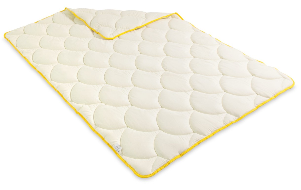 Одеяло MobiCasa Popcorn All Season 140х200 Yellow