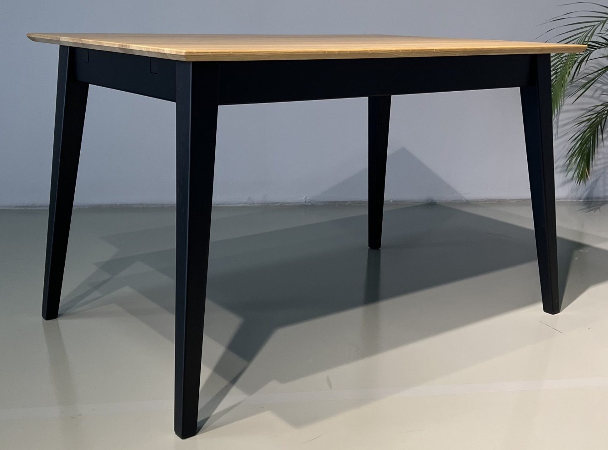 Обеденный стол MobiCasa Oslo 120/200x80 Venge/Natur Wax