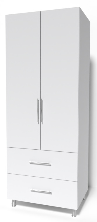 Шкаф Smartex N10 100x57x210cm Белый
