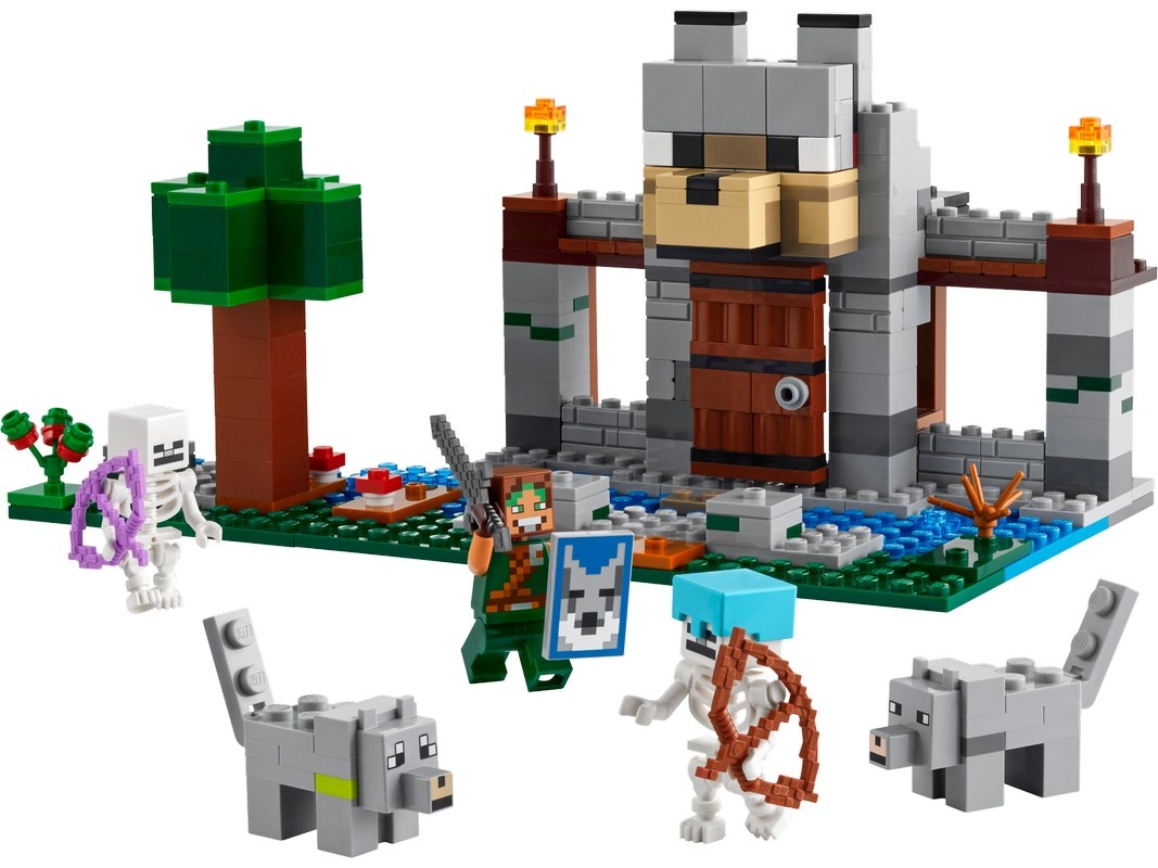 Конструктор Lego Minecraft: The Wolf Stronghold (21261)