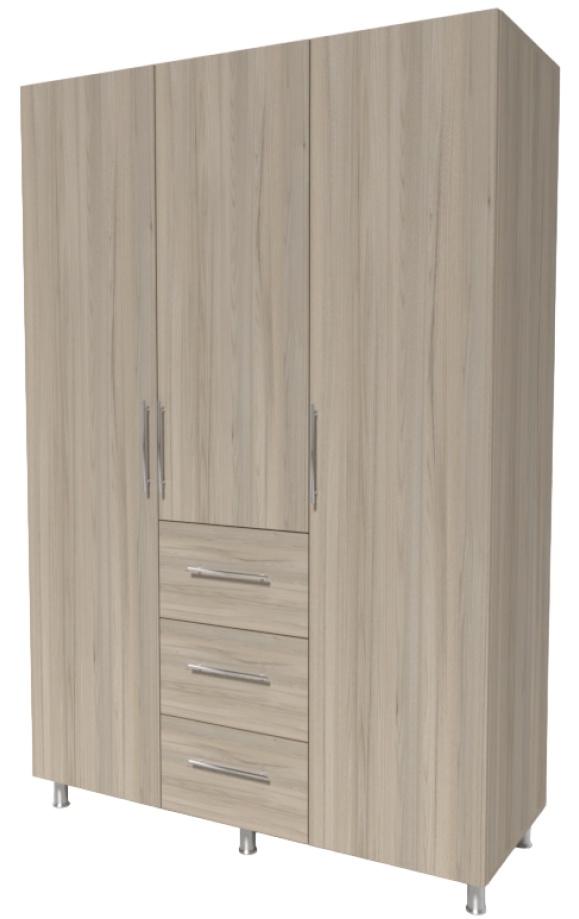 Dulap Smartex N12 160x52x210cm Дуб Светлый