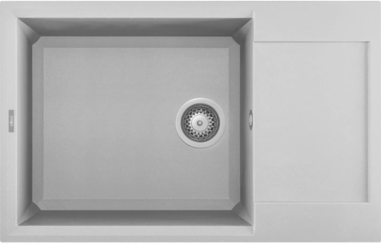 Chiuvetă de bucătărie Elleci Easy 310 79 Aluminium (LMY31079)