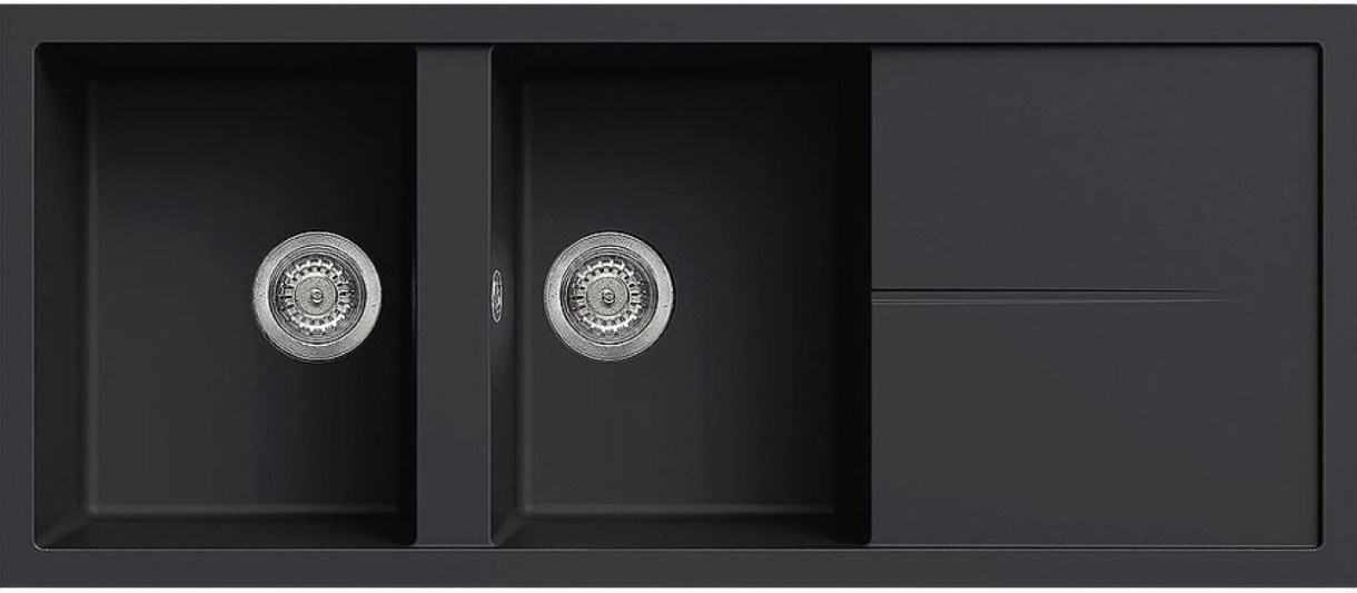 Кухонная мойка Elleci Unico 500 59 Antracite (LGU50059)