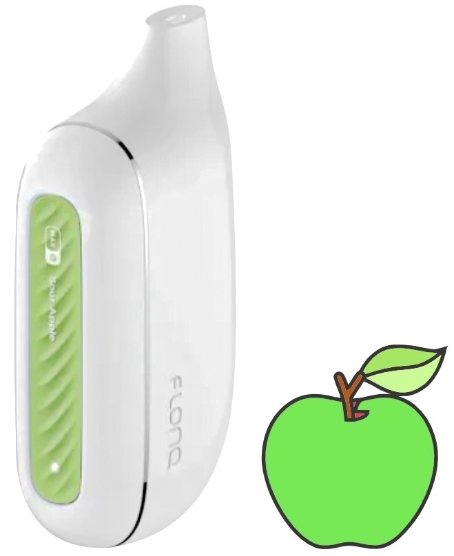 Țigară electronică Flonq Max E Sour Apple 6
