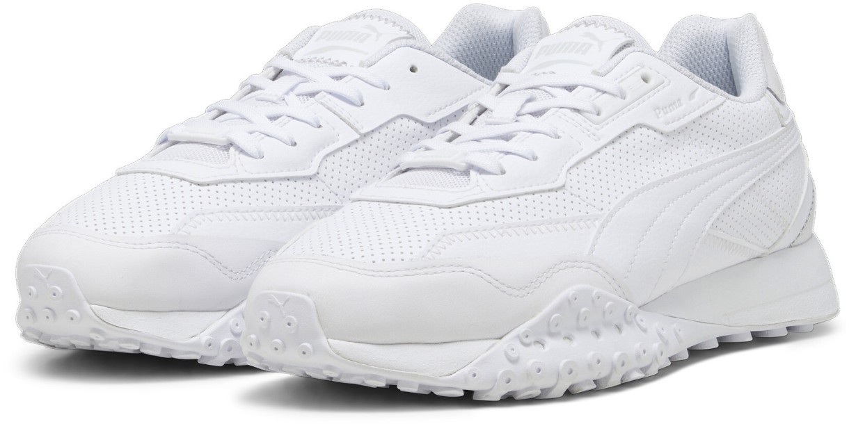 Кроссовки мужские Puma Blktop Rider Leather Puma White/Glacial Gray, s.42.5