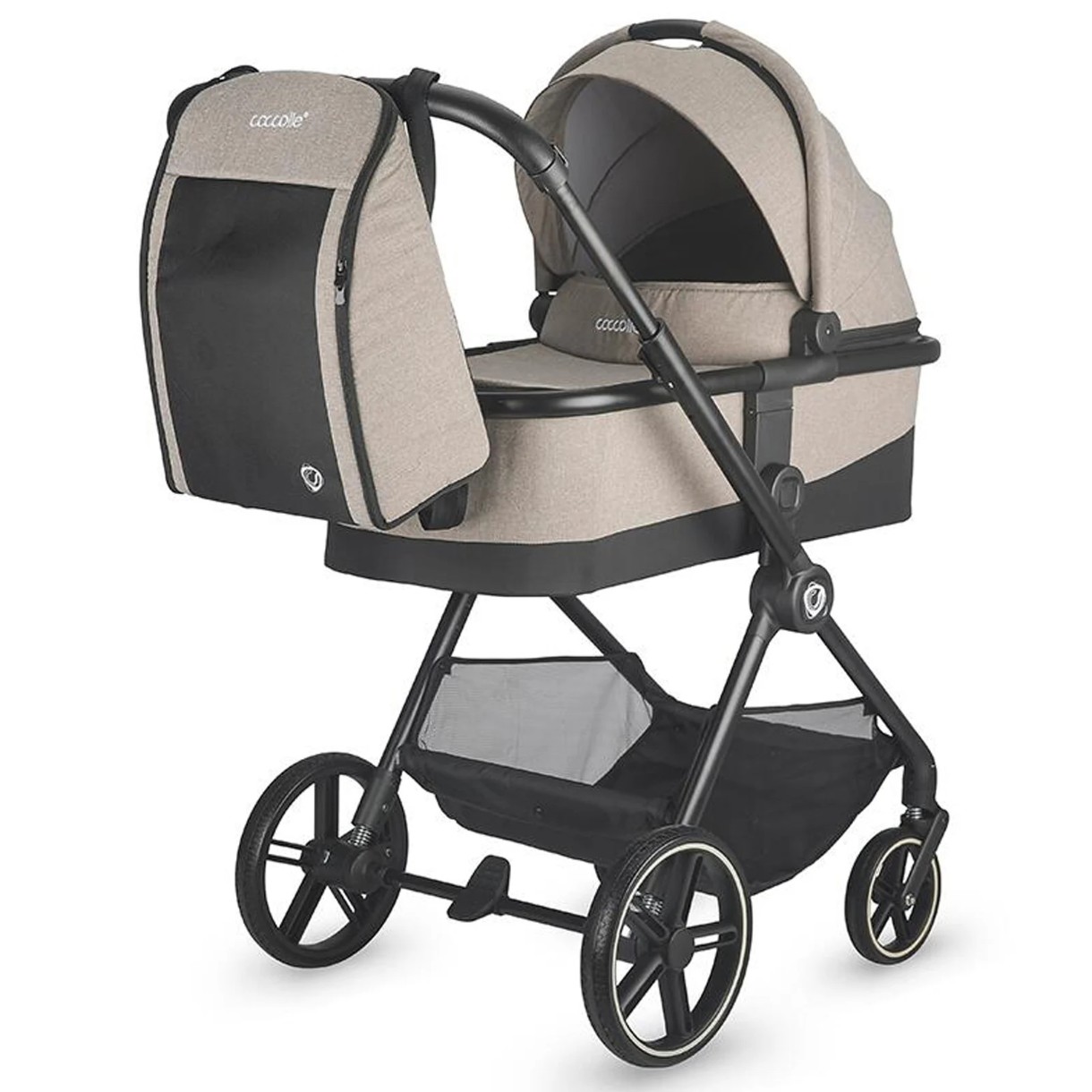 Коляска Coccolle 3in1 Lissia Butternut Beige