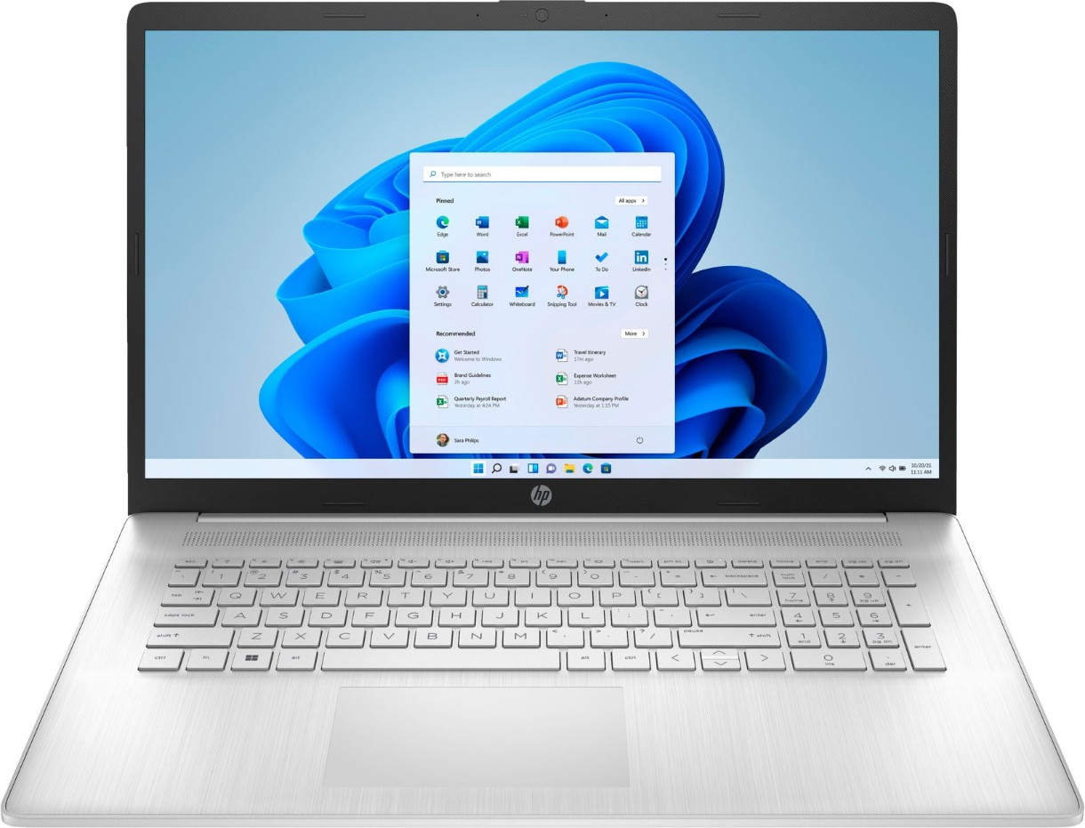 Ноутбук Hp 17 Natural Silver 17-cn2044cii (A5KH3EA)