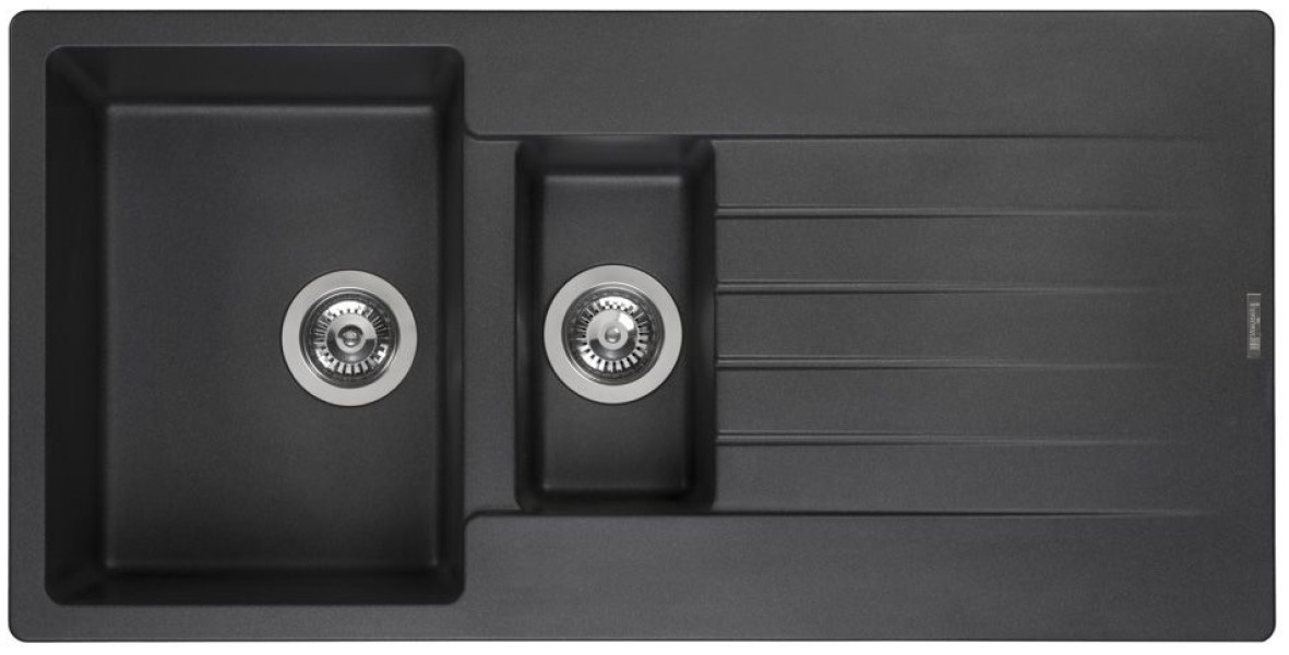 Chiuvetă de bucătărie Reginox Harlem 15 Black Silvery
