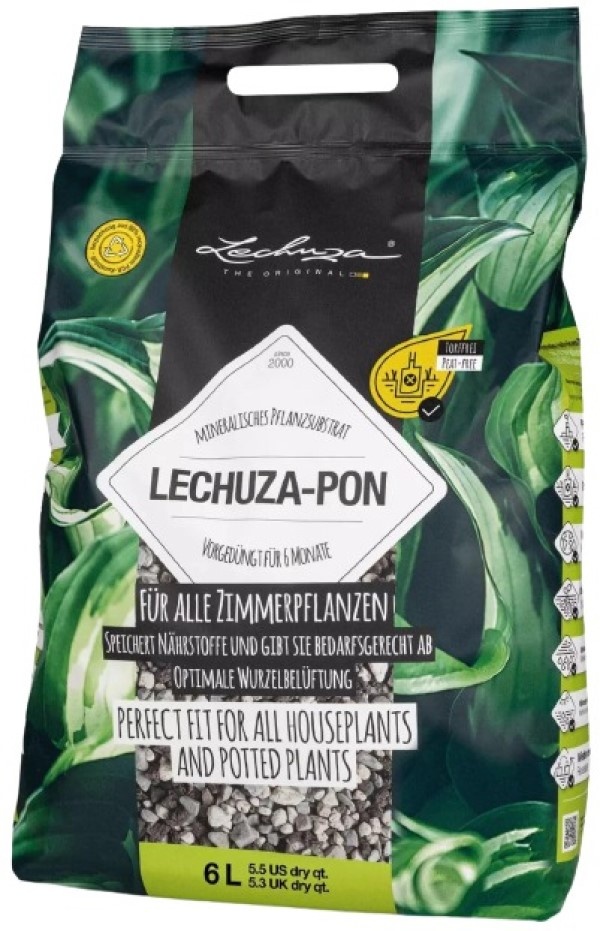 Substrat pentru flori Lechuza Pon 6L