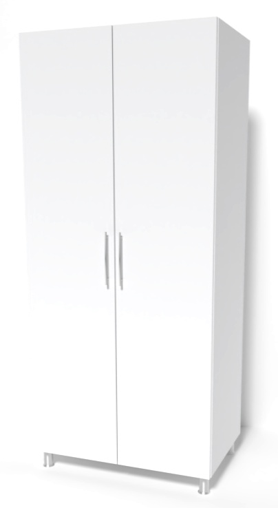 Шкаф Smartex N6 120x52x210cm Белый
