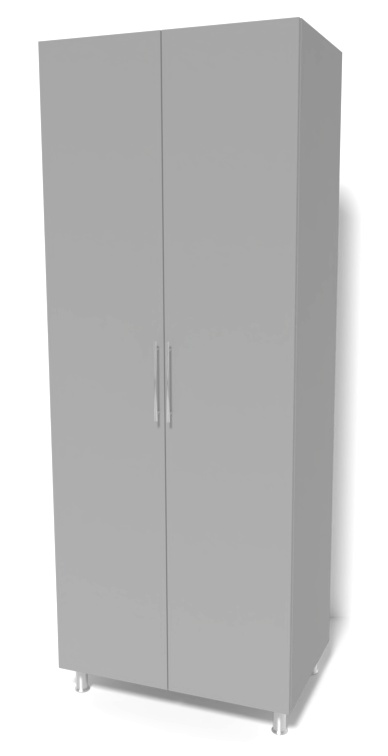 Шкаф Smartex N7 100x52x210cm Графит
