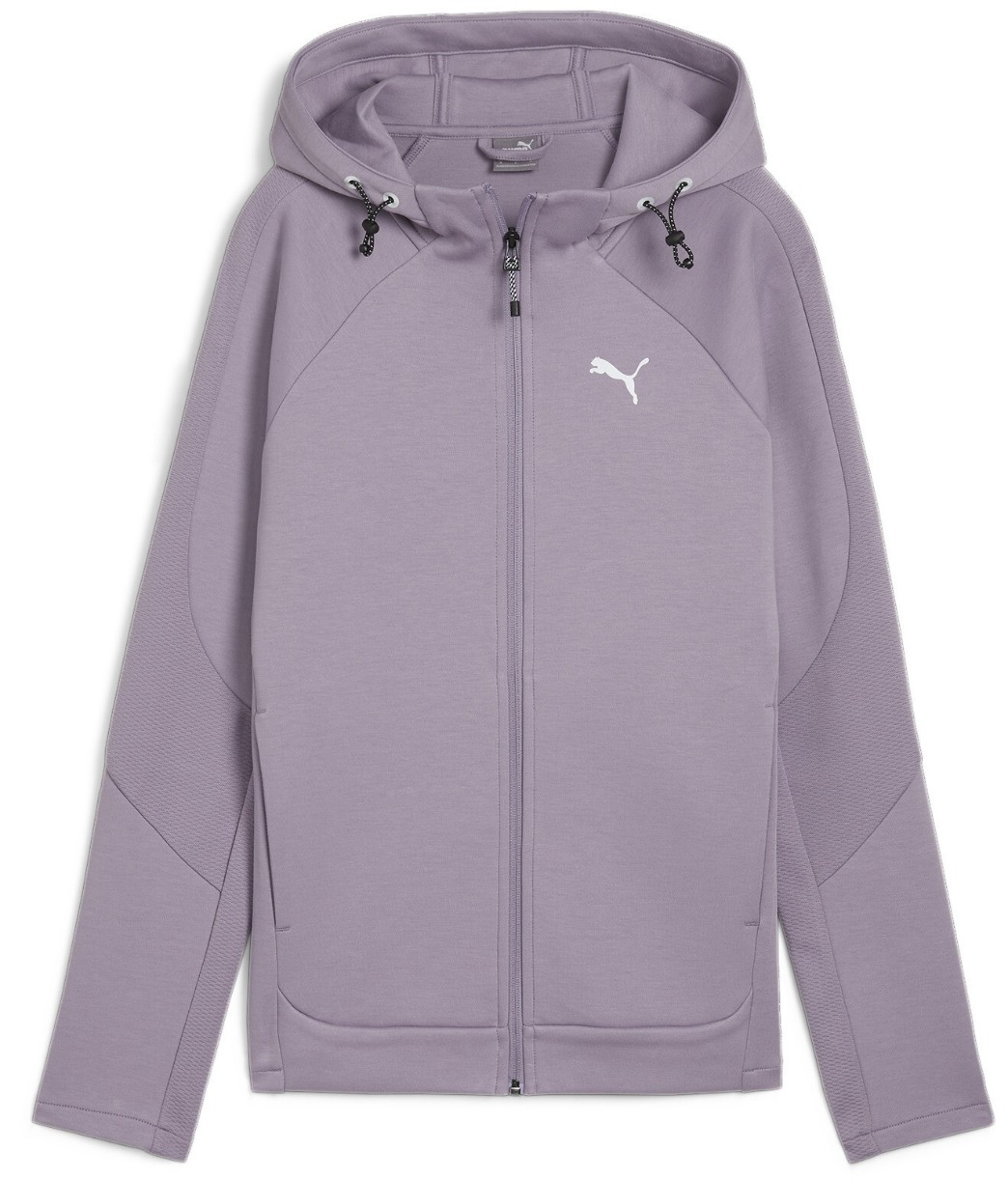 Женская толстовка Puma Evostripe Full-Zip Hoodie Pale Plum, s.S