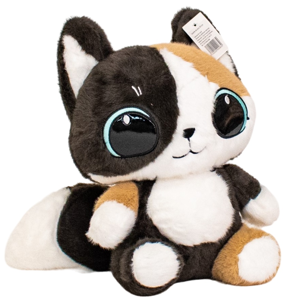 Jucărie de pluș Limun Cat DRM-12 White/Brown