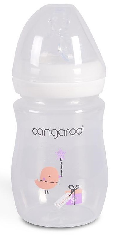Biberon pentru bebeluș Cangaroo Birdy Blu Girl C0562 160ml