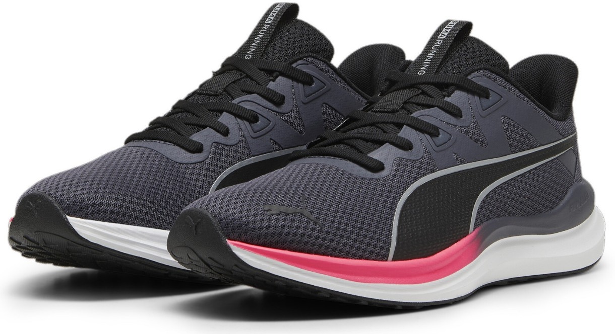 Adidași pentru bărbați Puma Reflect Lite Galactic Gray/Puma Black, s.42.5