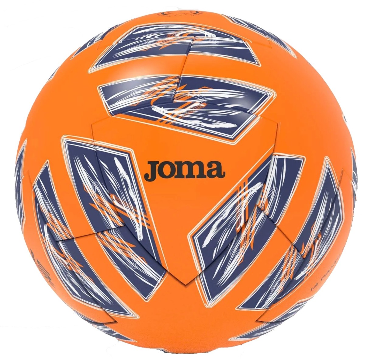 Мяч футбольный Joma 401483.814 Orange/Royal T5