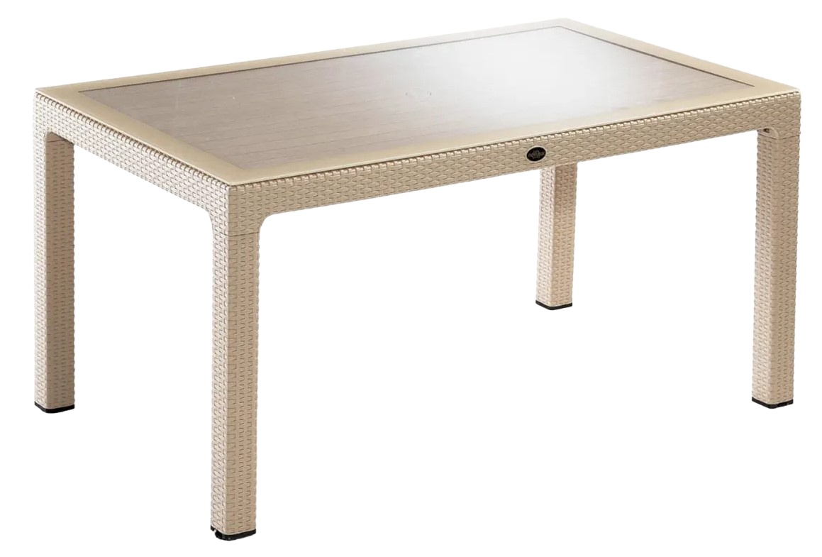 Садовый стол Irak Plastik Cappucino ZRM608