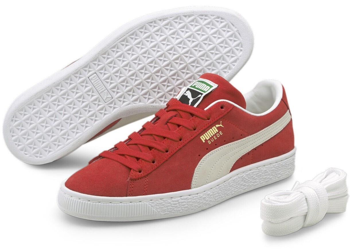 Кроссовки мужские Puma Suede Classic XXI High Risk Red/Puma White, s.42