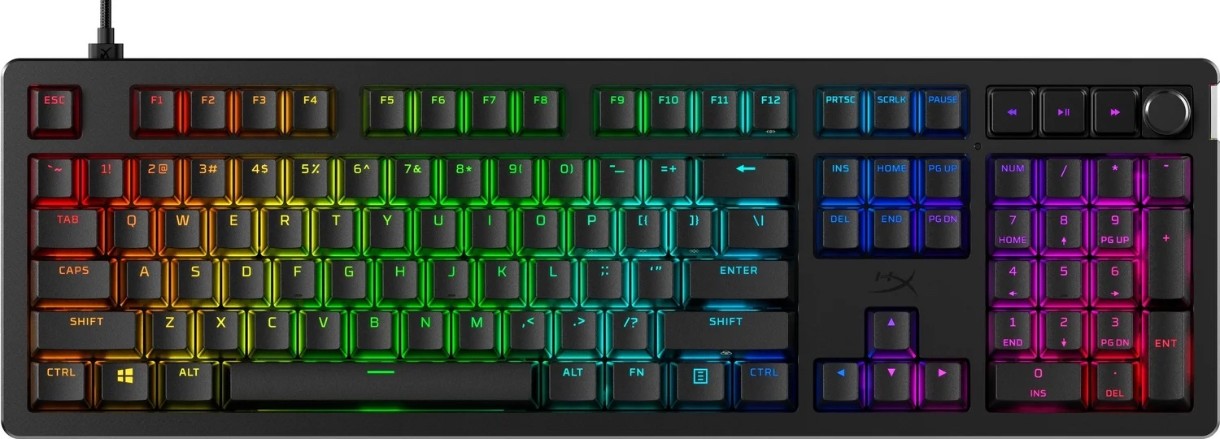 Клавиатура HyperX Alloy Rise Back RU (7G7A3AA)