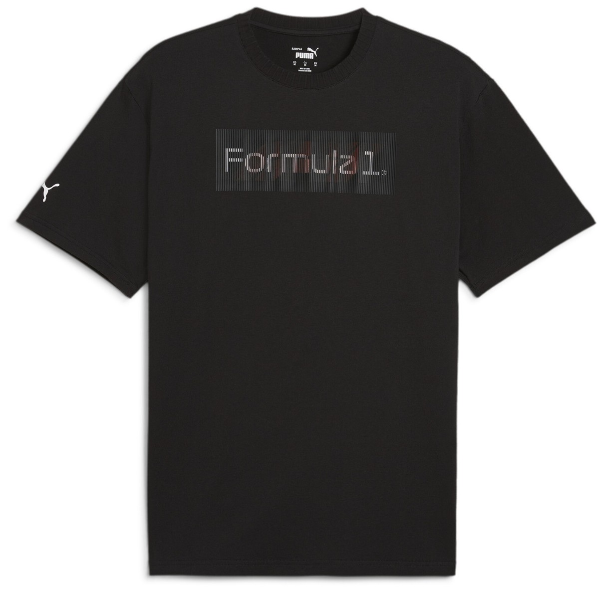 Мужская футболка Puma F1 Graphic Logo Tee Puma Black, s.XL