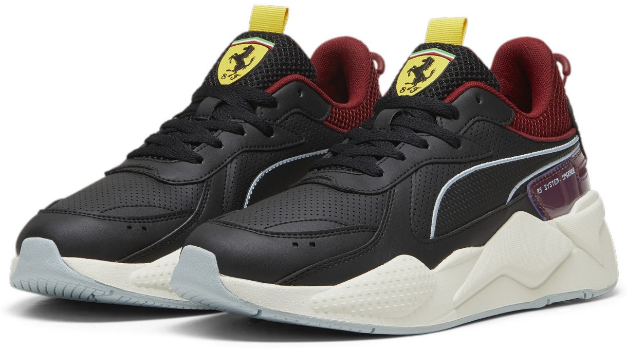 Кроссовки мужские Puma Ferrari Rs-X Puma Black/Intense Red, s.44.5