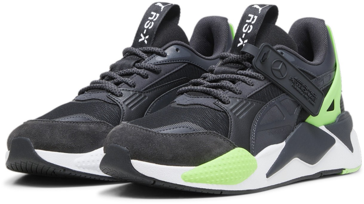 Кроссовки мужские Puma Mapf1 Rs-X T Puma Black/White/Fizzy Green, s.40