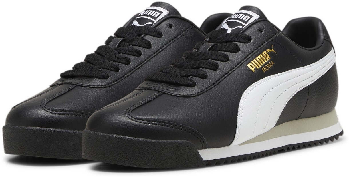 Кроссовки мужские Puma Roma 24 Standard Puma Black/White/Smokey Gray, s.47
