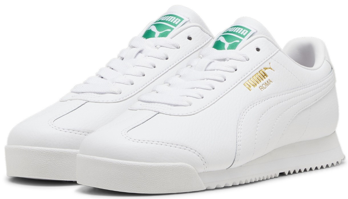 Кроссовки мужские Puma Roma 24 Standard Puma White/Archive Green, s.40
