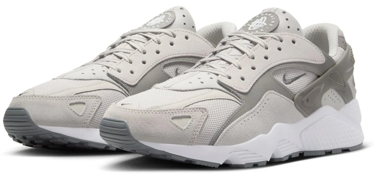 Кроссовки мужские Nike Air Huarache Runner Light Iron Ore/White/Flat Pewter/Iron Grey, s.40.5
