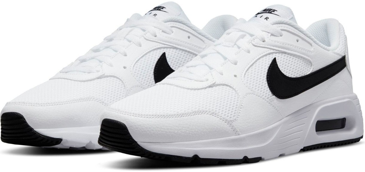 Кроссовки мужские Nike Air Max Sc White/Black, s.45
