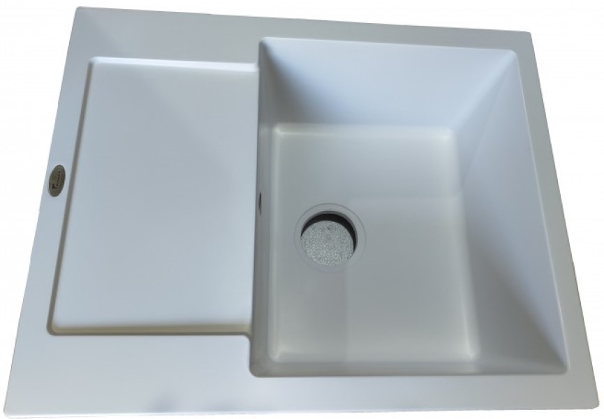 Кухонная мойка Tornado Sofia 620x500 White