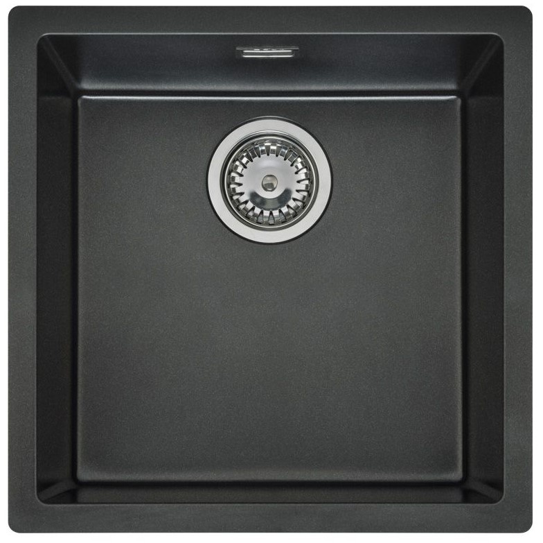 Кухонная мойка Reginox Texel 40x40 Black Silvery