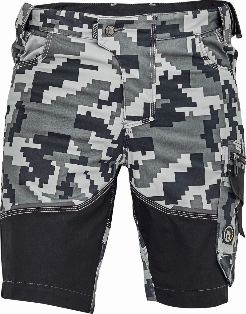 Pantaloni scurți de lucru Cerva Neutrum Camouflage 0357000861, s.62