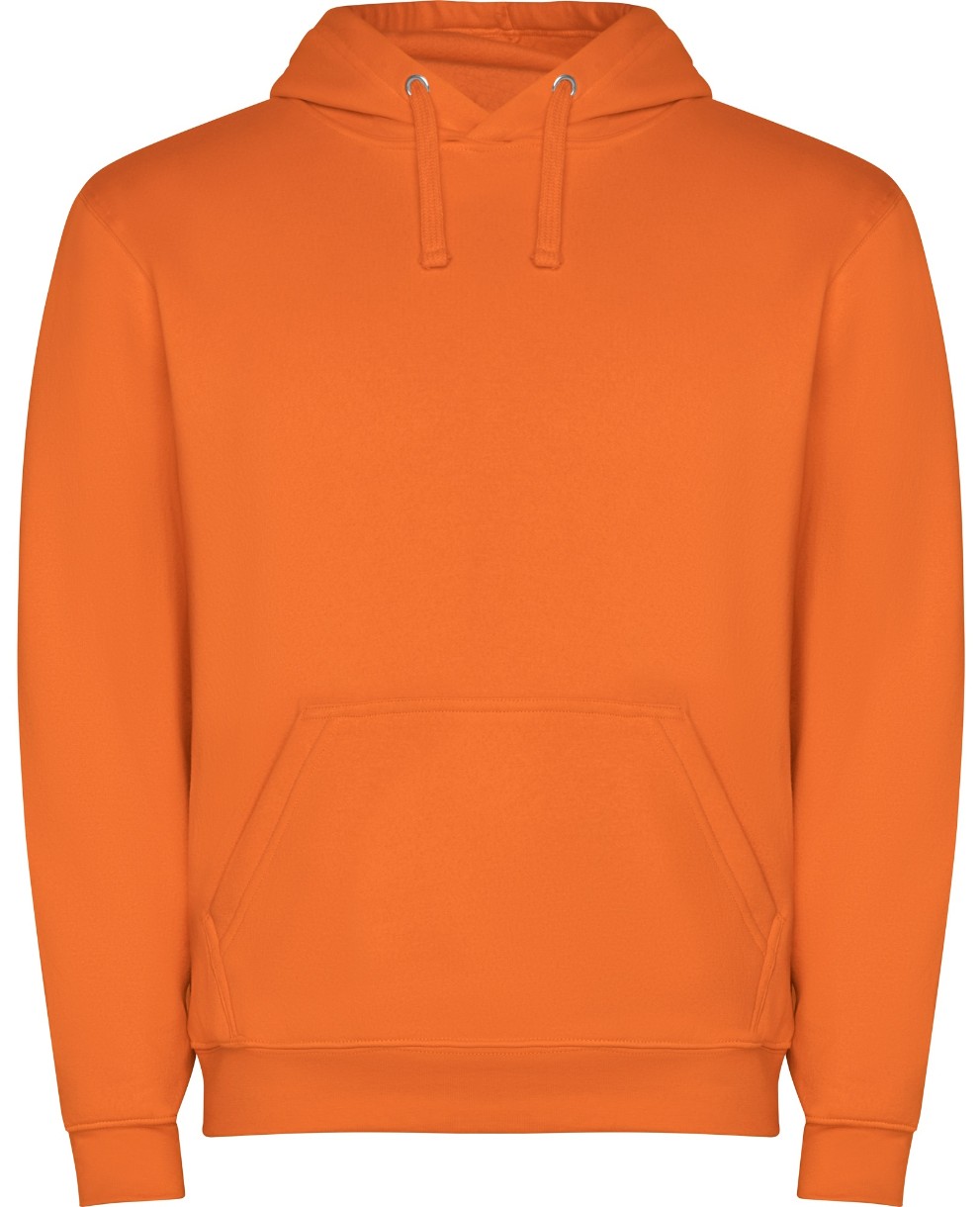 Мужская толстовка Roly Capucha 1087 Orange, s.XXL