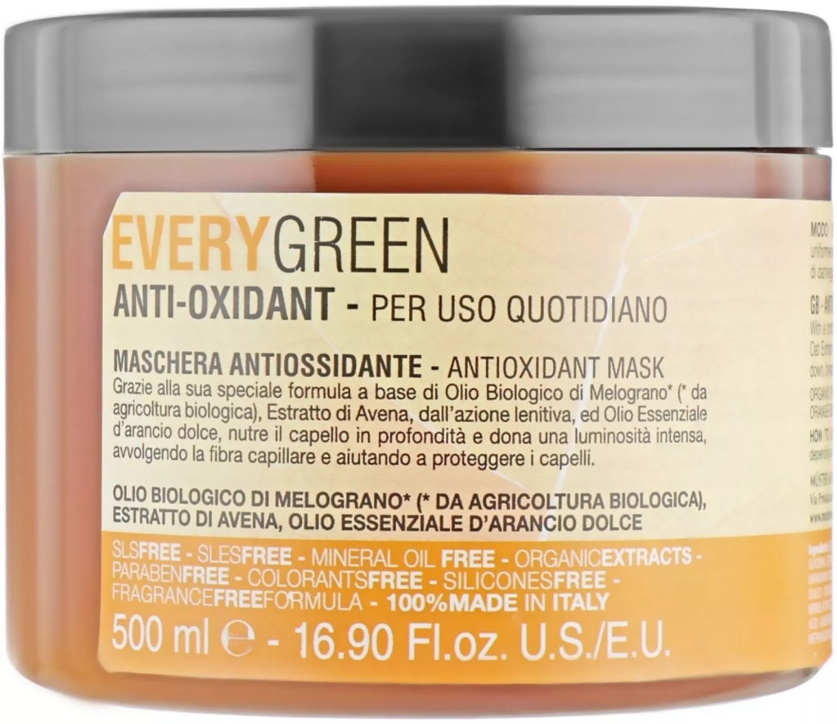 Mască pentru păr Dikson Every Green Anti-Oxidant Mask 500ml
