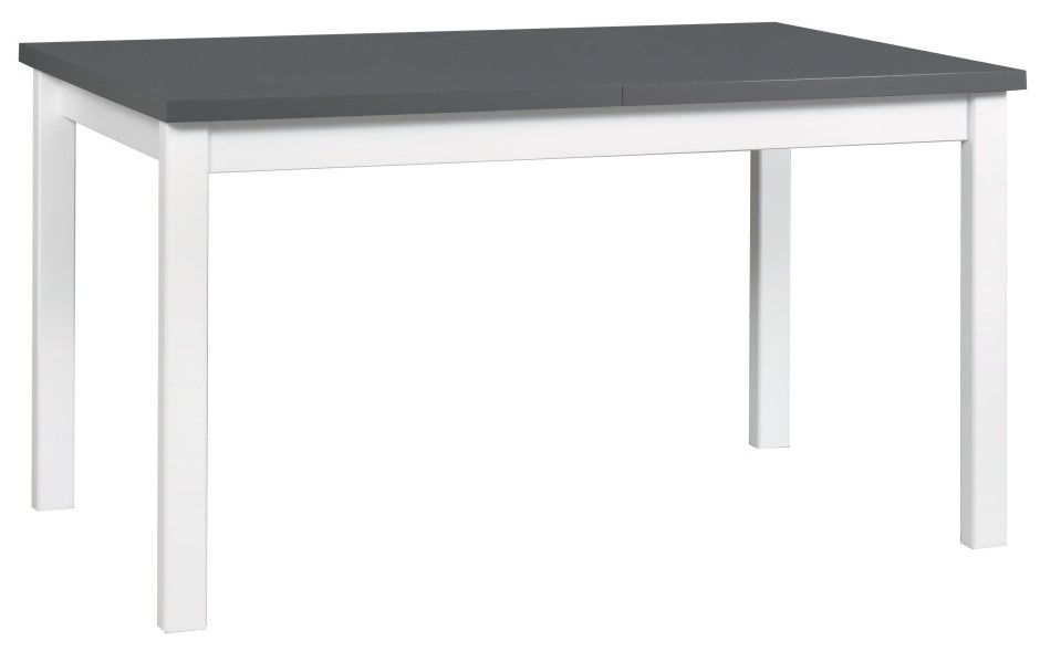 Masă pentru bucătărie Drewmix Modena 1 Graphit/White