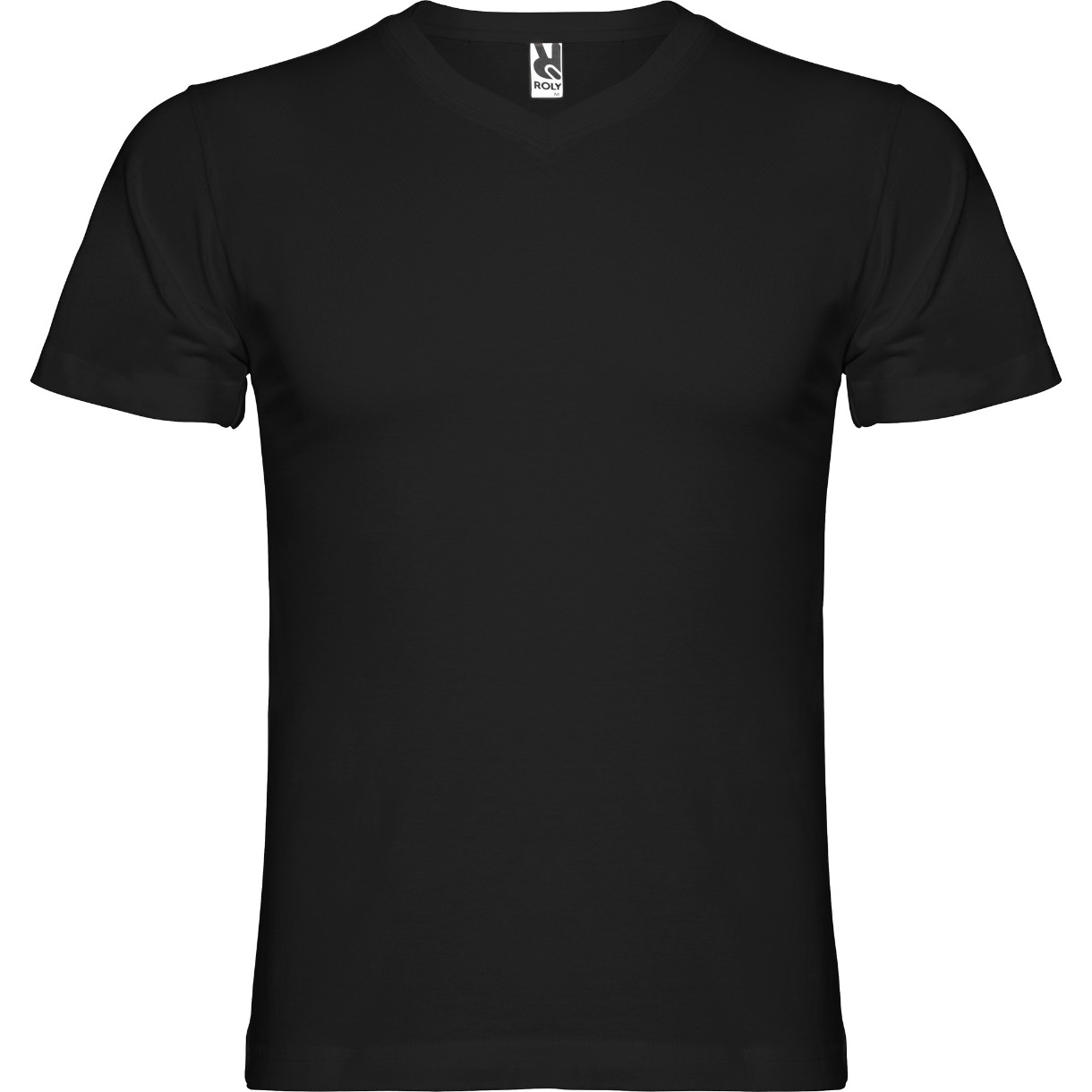 Tricou bărbătesc Roly Samoyedo 6503 Black, s.XXXL
