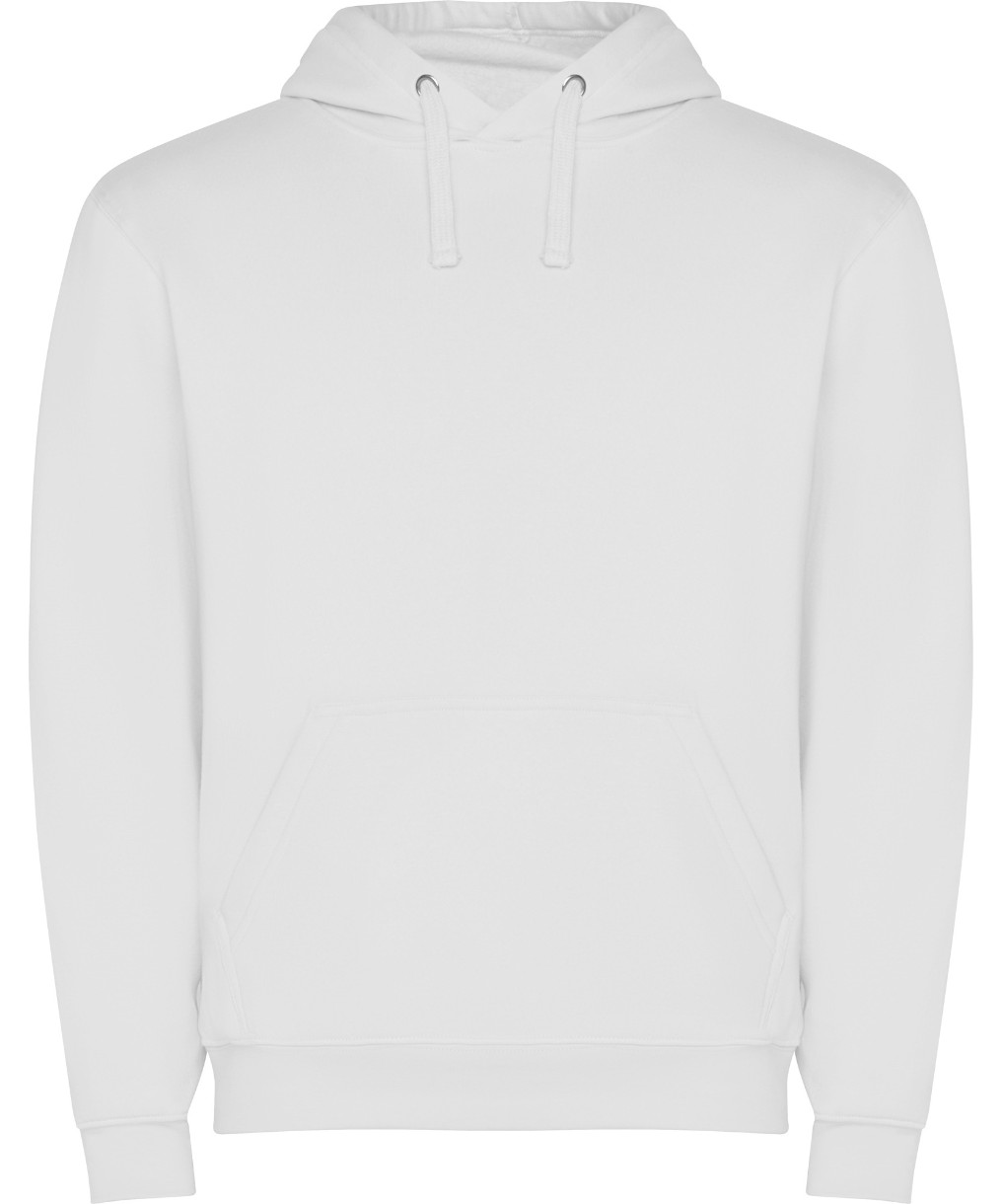 Мужская толстовка Roly Capucha 1087 White, s.L
