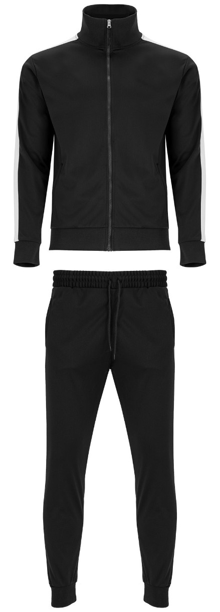 Мужской спортивный костюм Roly Creta 6410 Black, s.L