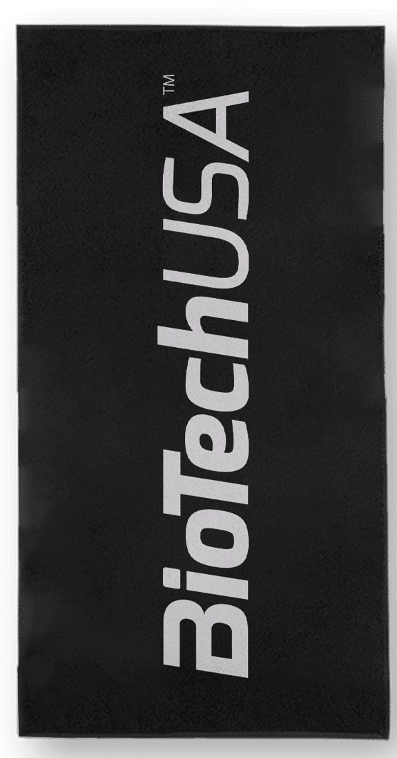 Полотенце Biotech 100x50cm Black