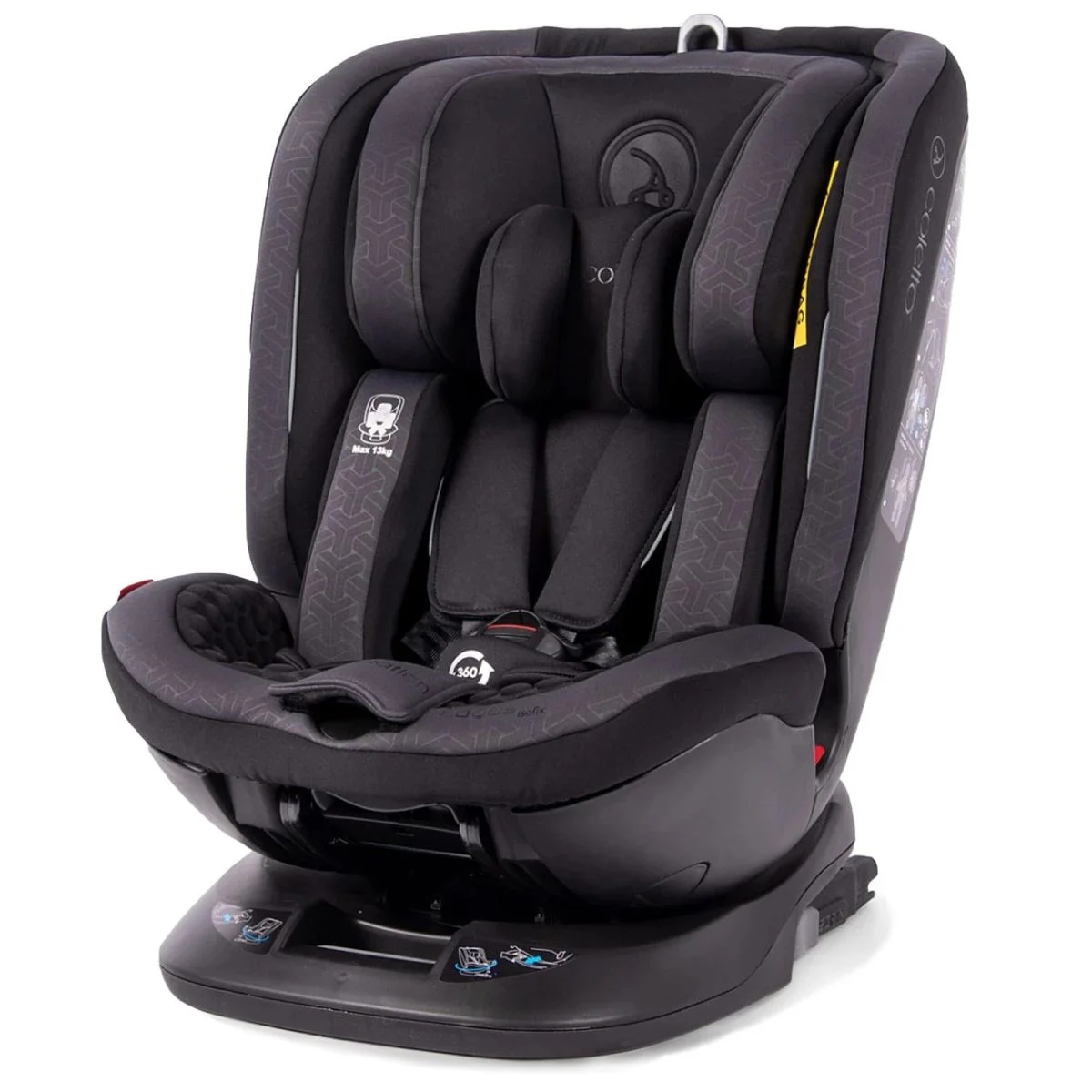 Детское автокресло Coletto Isofix Logos Black
