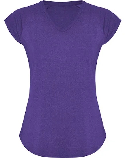 Tricou de dame Roly Avus 6658 Heather Purple, s.L