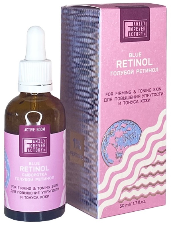 Ser pentru față Family Forever Blue Retinol 50ml