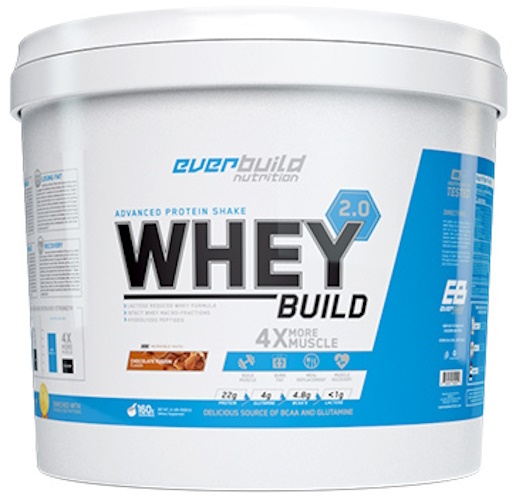 Proteină EverBuild Ultra Premium Whey Build 4540g Vanilla
