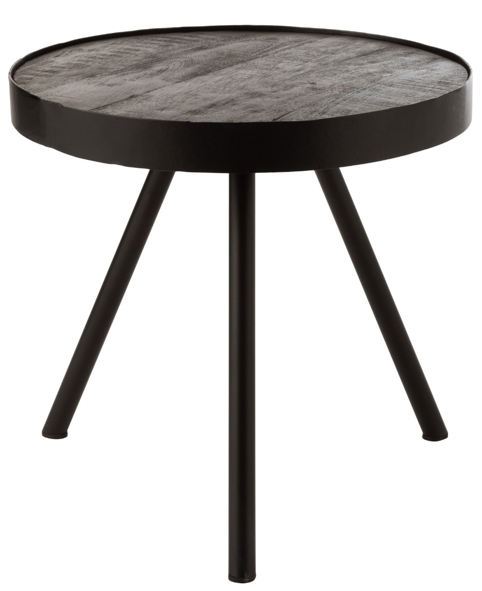 Журнальный столик J-Line Gigogne Fien Bois De Manguier (5632)