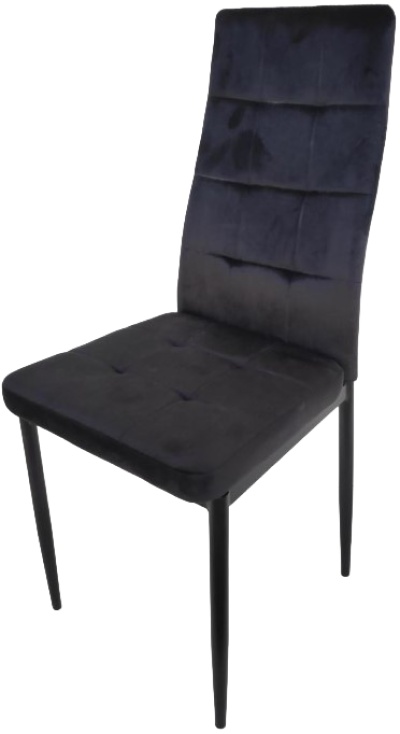 Стул AG DC2-001 Lux Velur Black